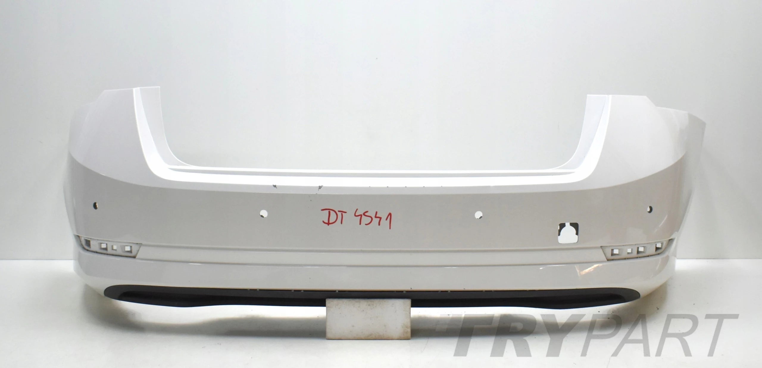 SKODA OCTAVIA IV 5E6 REAR BUMPER ORIGINAL SEDAN + BOTTOM