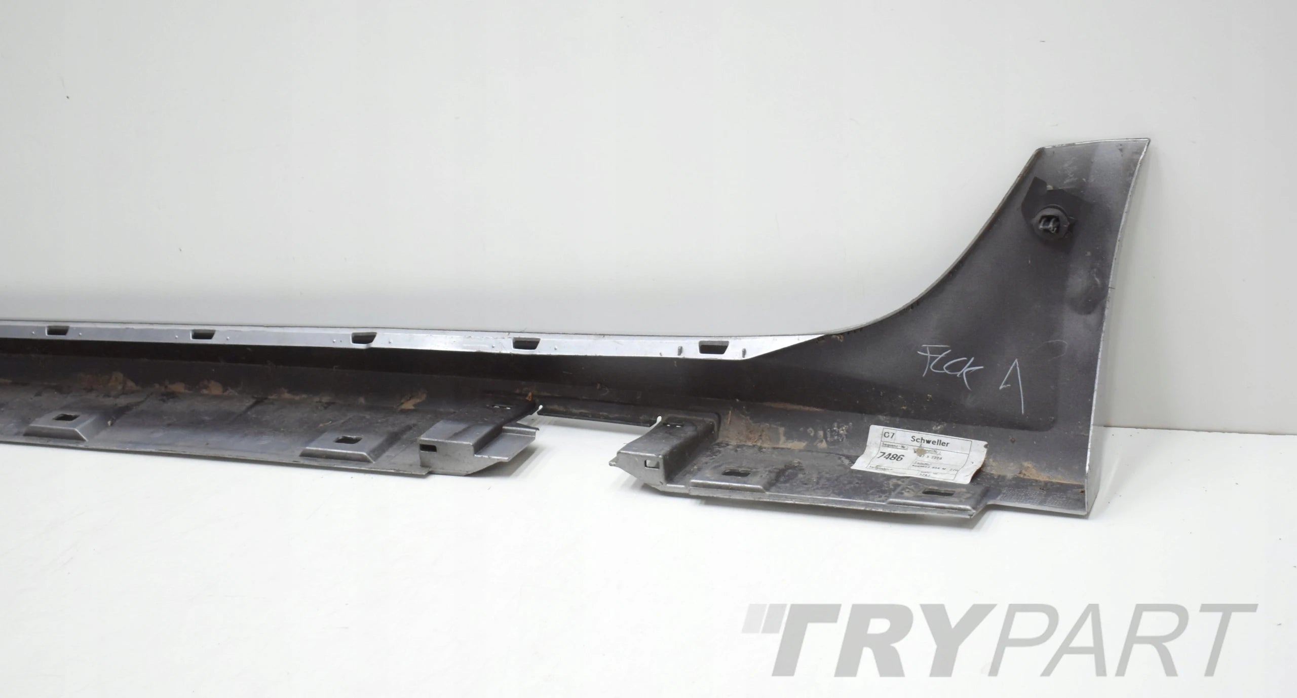 AUDI A6 C7 S LINE LIFT RIGHT SILL STRIP ORG