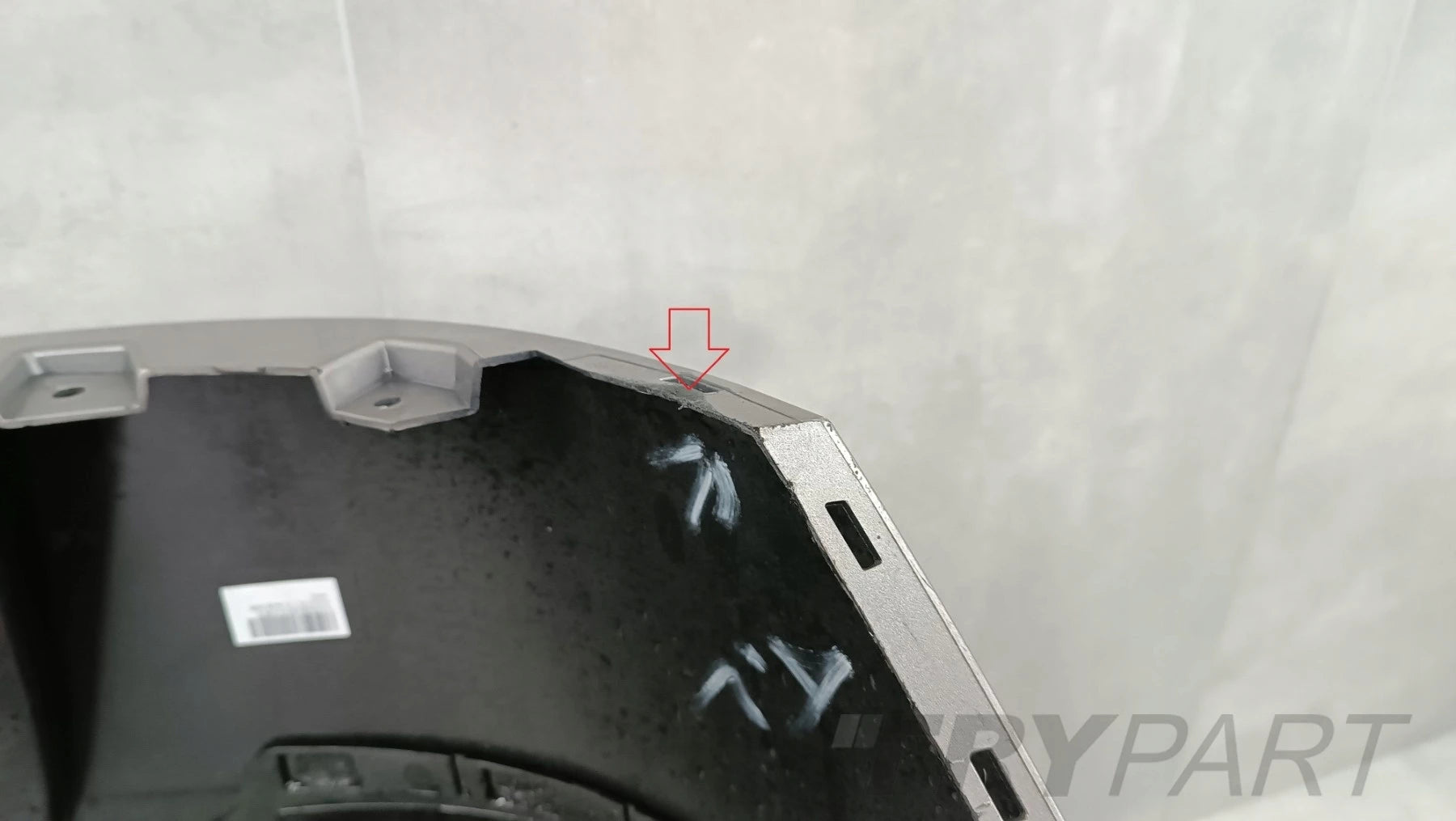Rear bumper MG HS II 24-