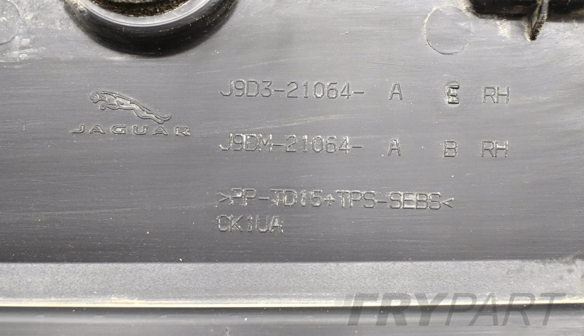 JAGUAR I PACE I-PACE RIGHT FRONT DOOR MOULDING ORG