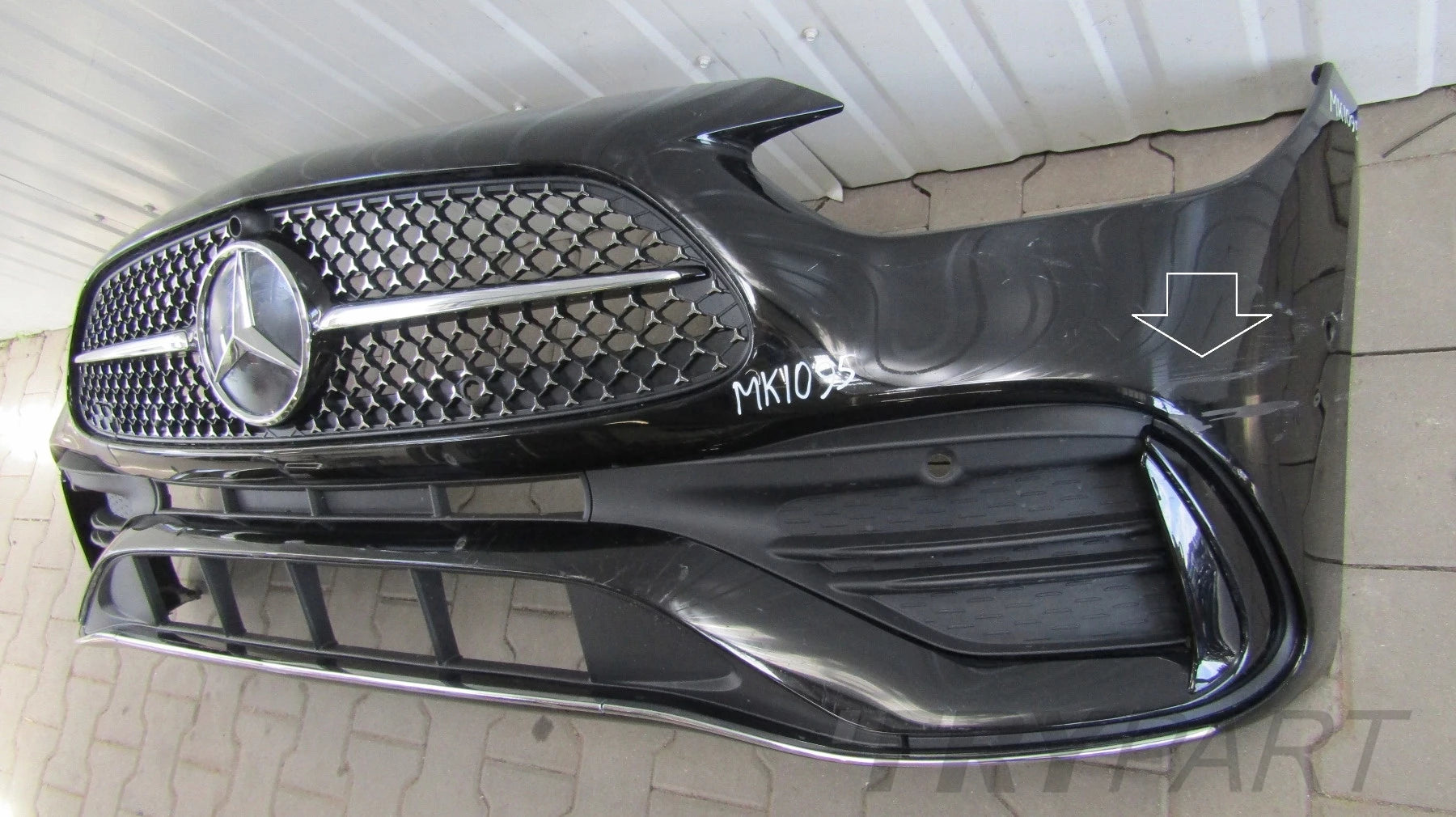 Front Bumper Mercedes C-Class W206 206 AMG 21-