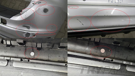 Rear Bumper Volvo XC60 I 1 R DESIGN LIFT 13-17