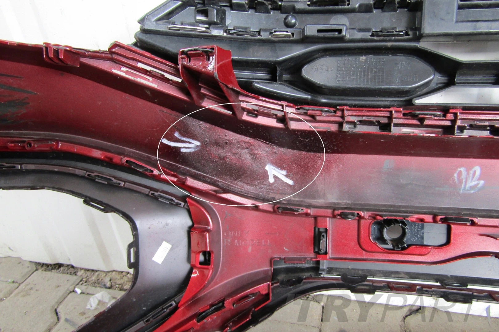 Front Bumper VW T-Roc R R20 2GA LIFT 21-