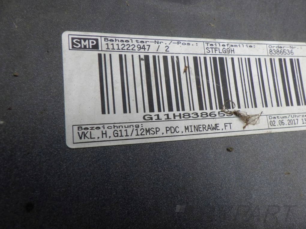 BMW 7 G11 G12 M Package Rear Bumper
