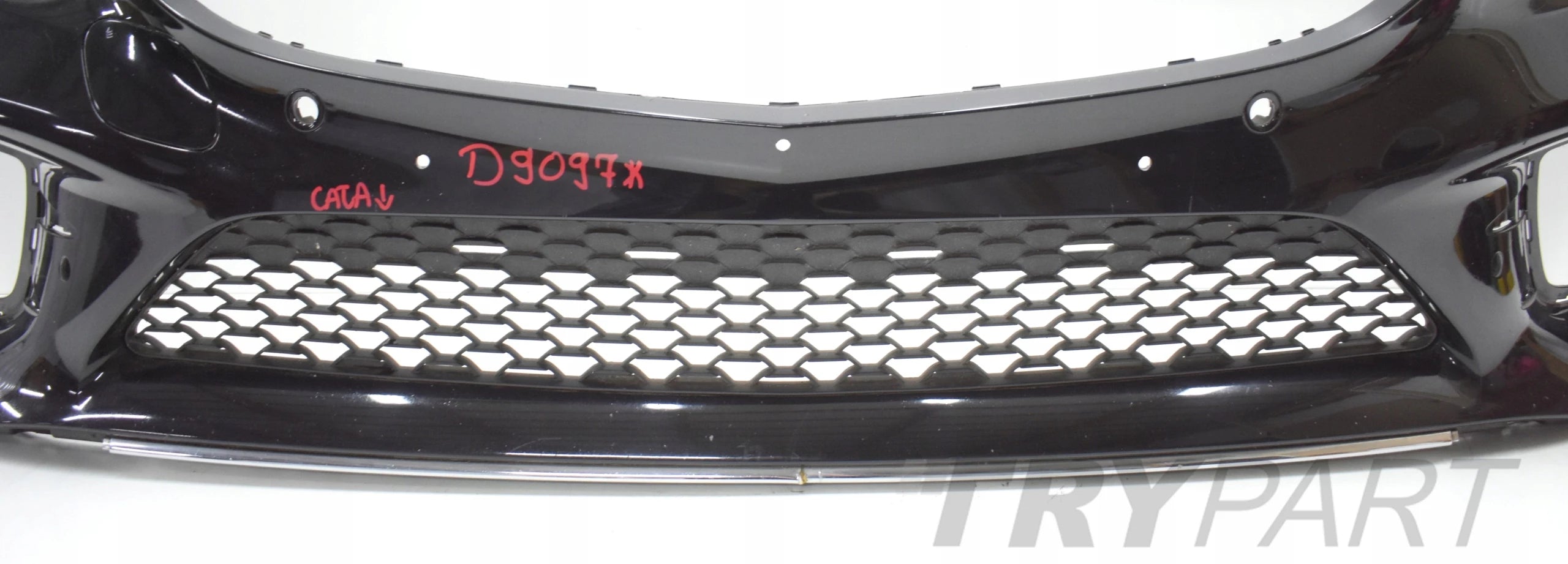 MERCEDES C CLASS W205 AMG LIFT FRONT BUMPER FRONT ORIGINAL + GRILLE