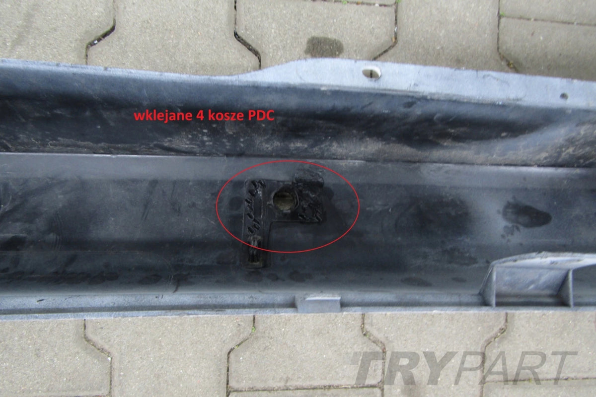 Rear bumper MERCEDES VITO W447 14-19 LONG