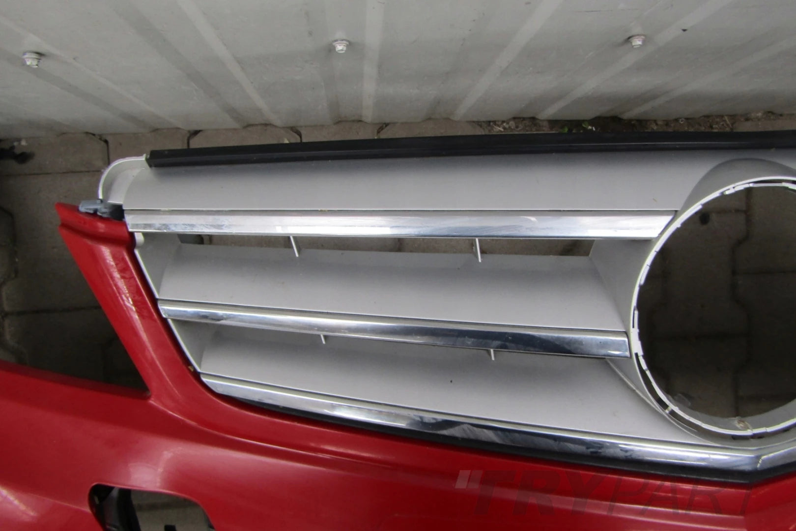 Front bumper Mercedes C class W204 204 AMG facelift 11-14
