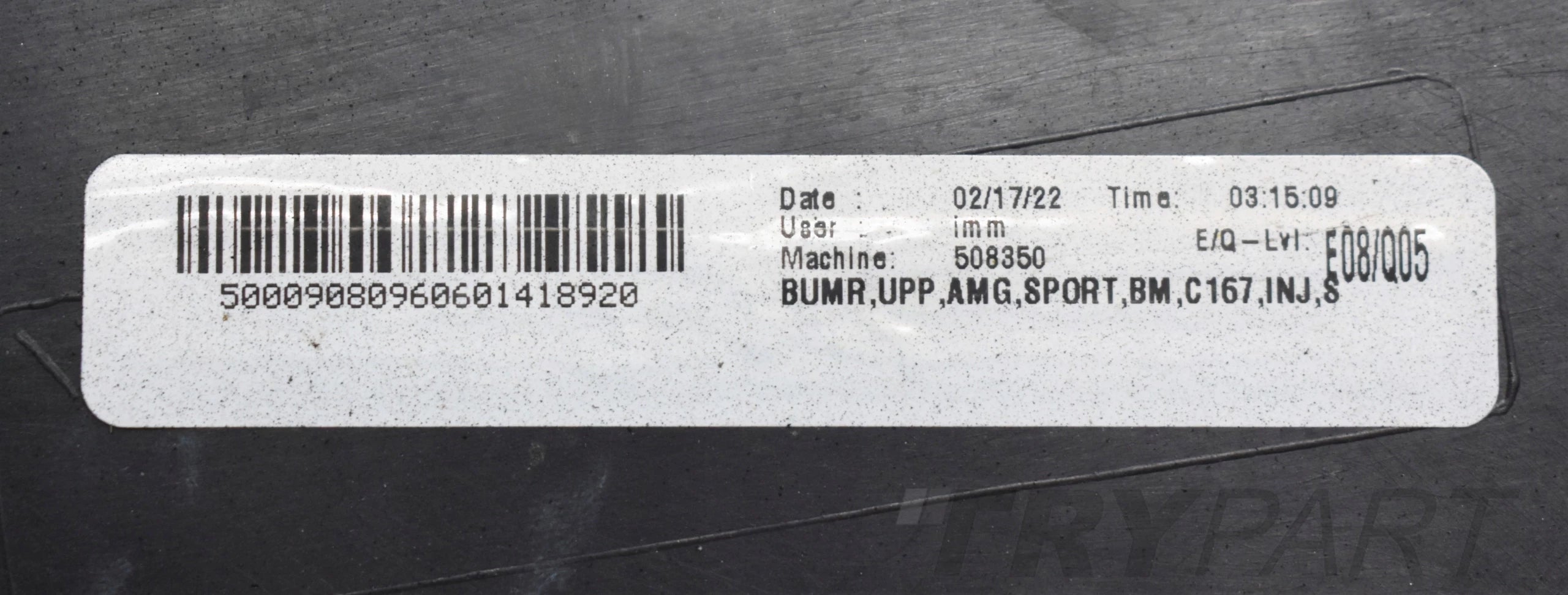 MERCEDES GLE W167 COUPE 63 AMG REAR BUMPER