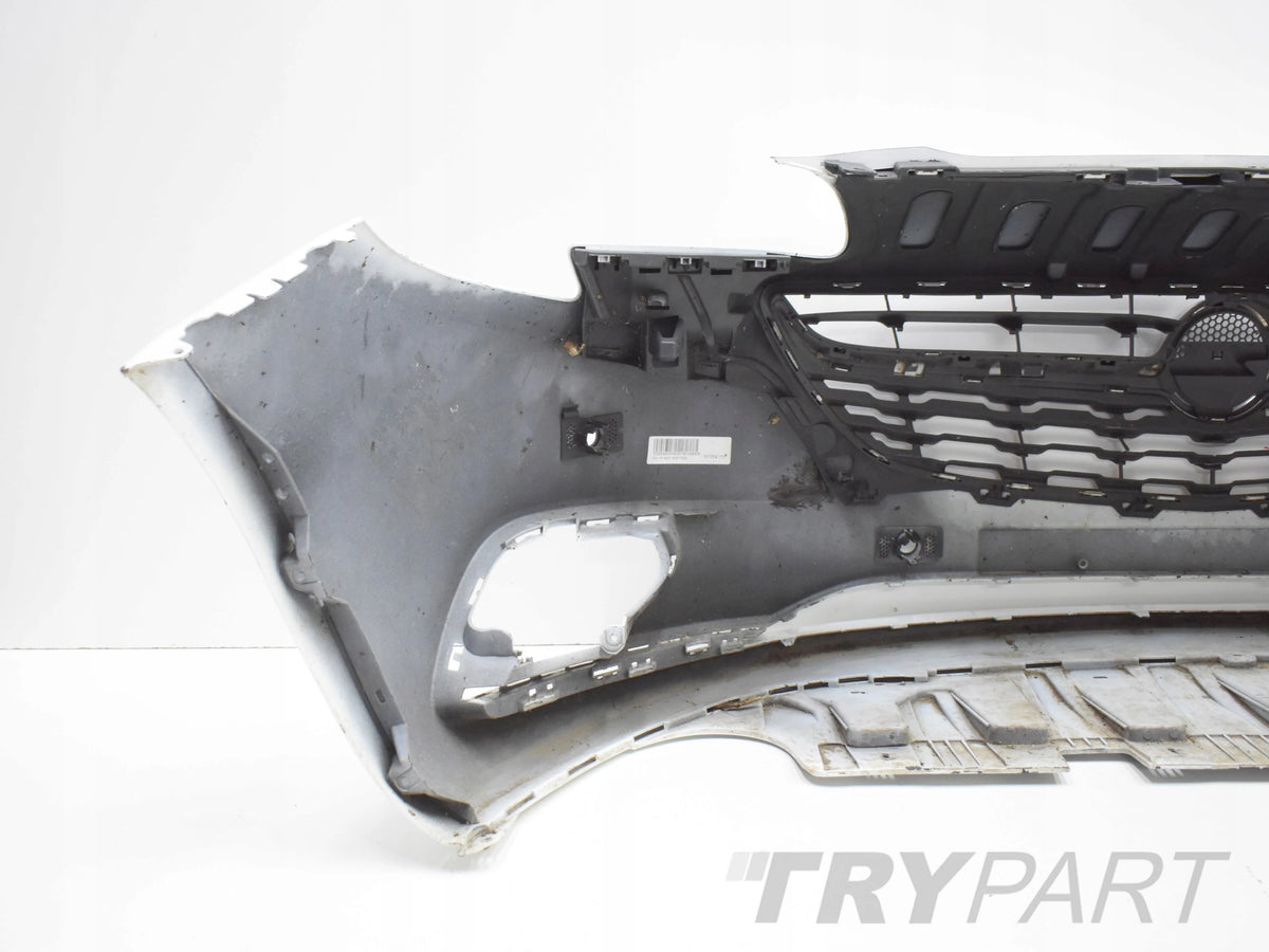 OPEL CORSA E FRONT BUMPER ORIGINAL + CHROME