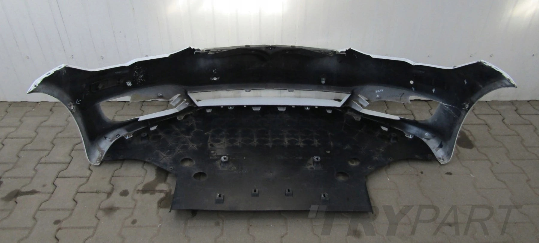 Front Bumper Tesla S Lift 16- (Plate + Frame)