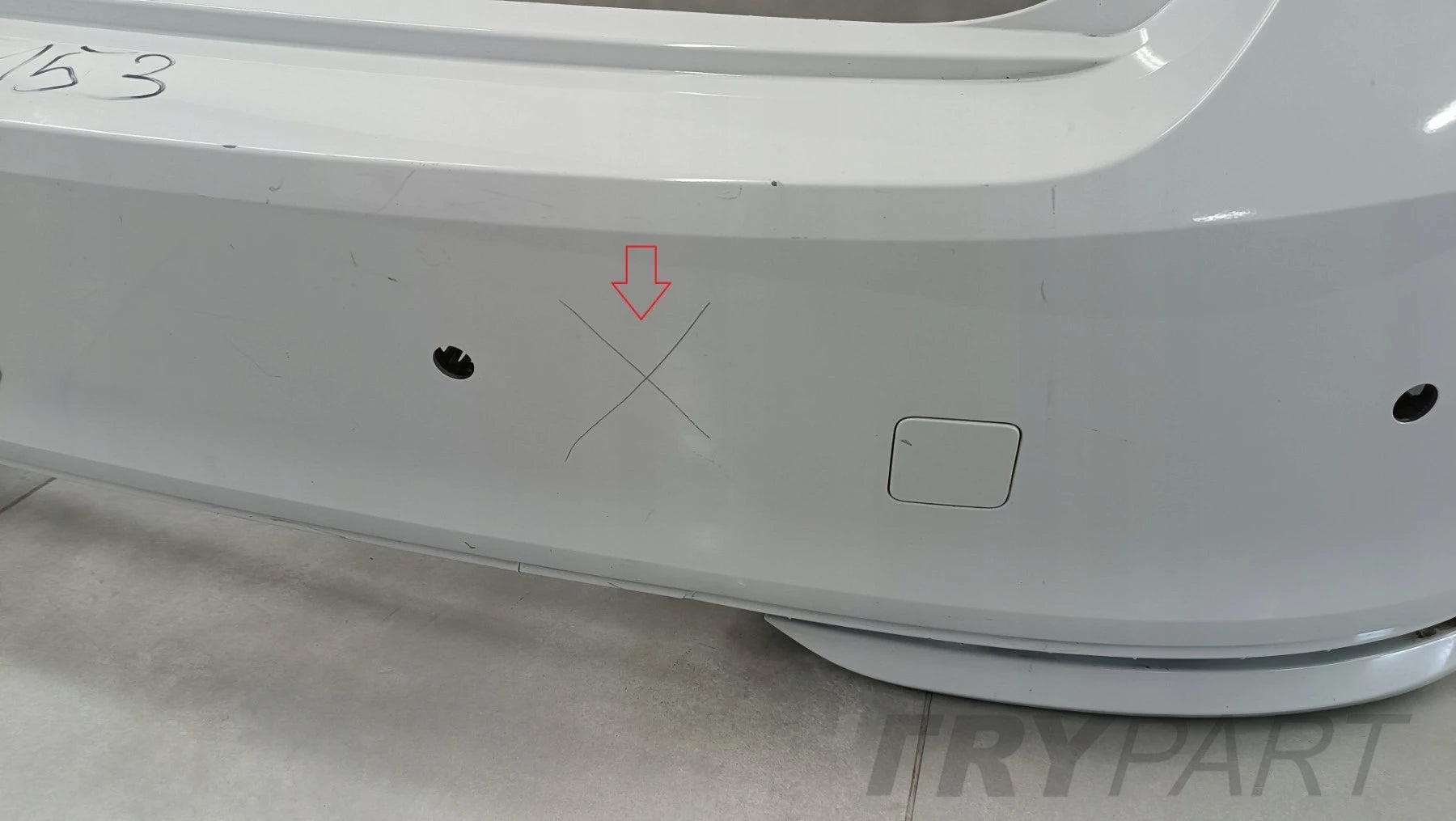 Rear Bumper for Skoda Octavia 4 IV 5E6 Sedan facelift 24-