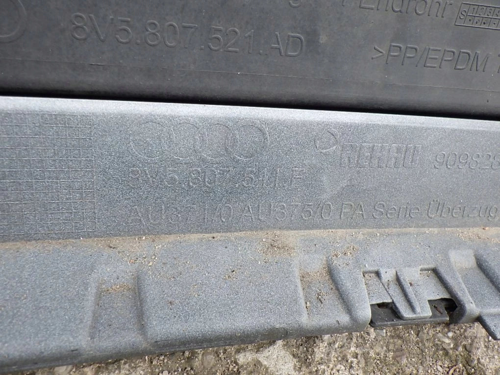 AUDI A3 8V 8V5 SEDAN CABRIO LIFT 2016- Rear Bumper