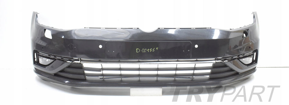 VW GOLF VII LIFT 5G0 FRONT BUMPER ORG + BOTTOM + FRAMES + FOG LIGHTS