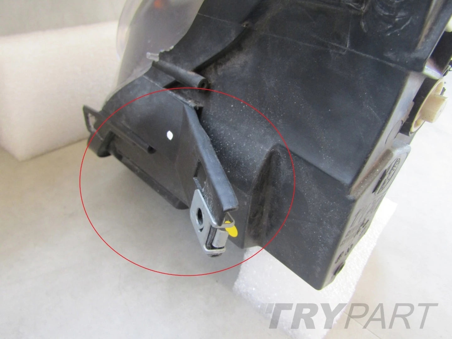 HEADLIGHT ALFA ROMEO MITO LIFT CARBON STANDARD LENS LH 08-18 50540106