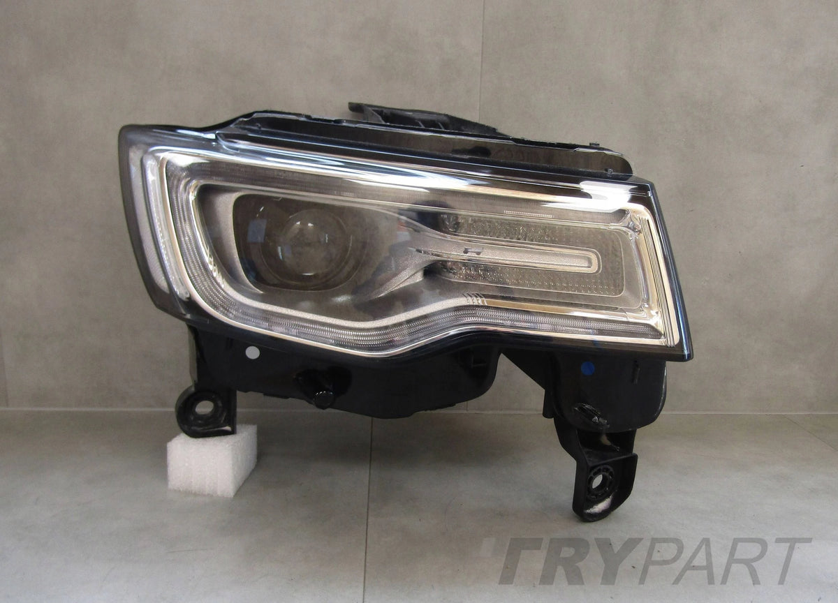 HEADLIGHT JEEP GRAND CHEROKEE WK2 XENON NON-SWIVEL 13-16 RH RIGHT