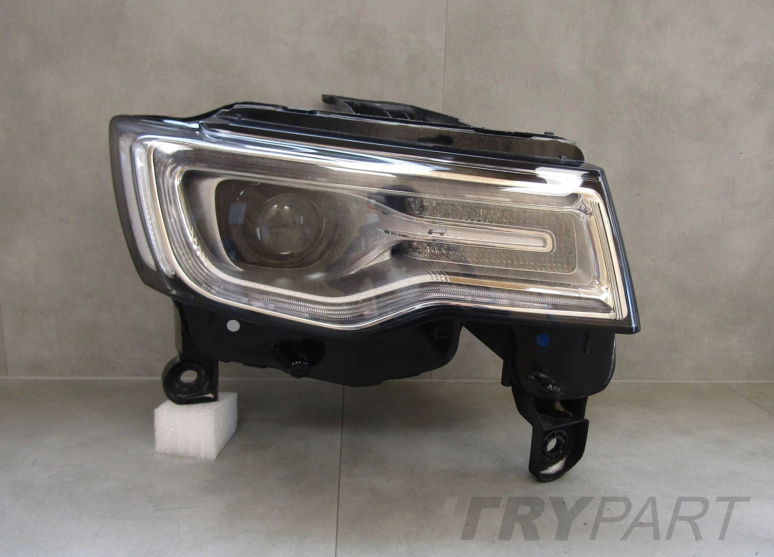 HEADLIGHT JEEP GRAND CHEROKEE WK2 XENON NON-SWIVEL 13-16 RH RIGHT