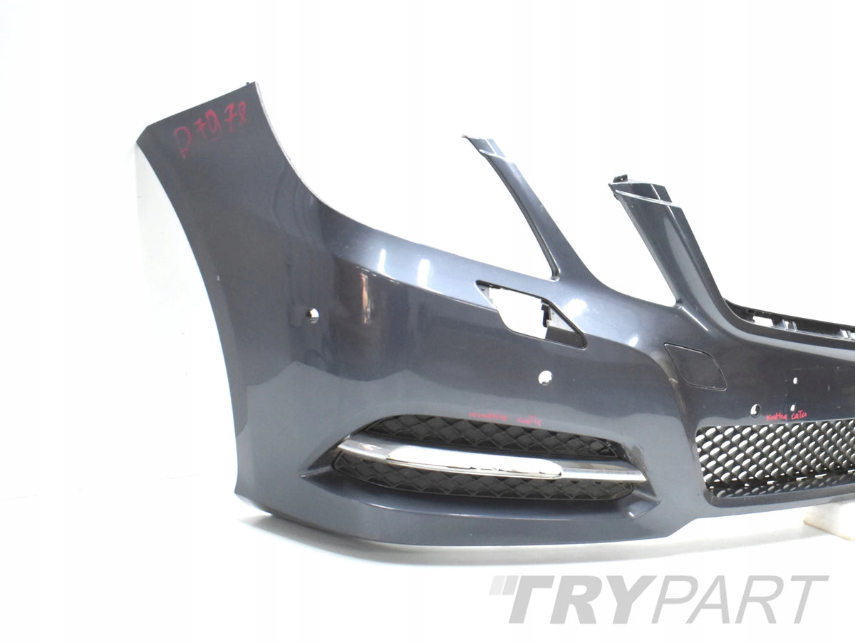 MERCEDES E-CLASS W212 FRONT BUMPER ORIGINAL + GRILLES