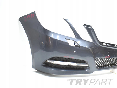 MERCEDES E-CLASS W212 FRONT BUMPER ORIGINAL + GRILLES