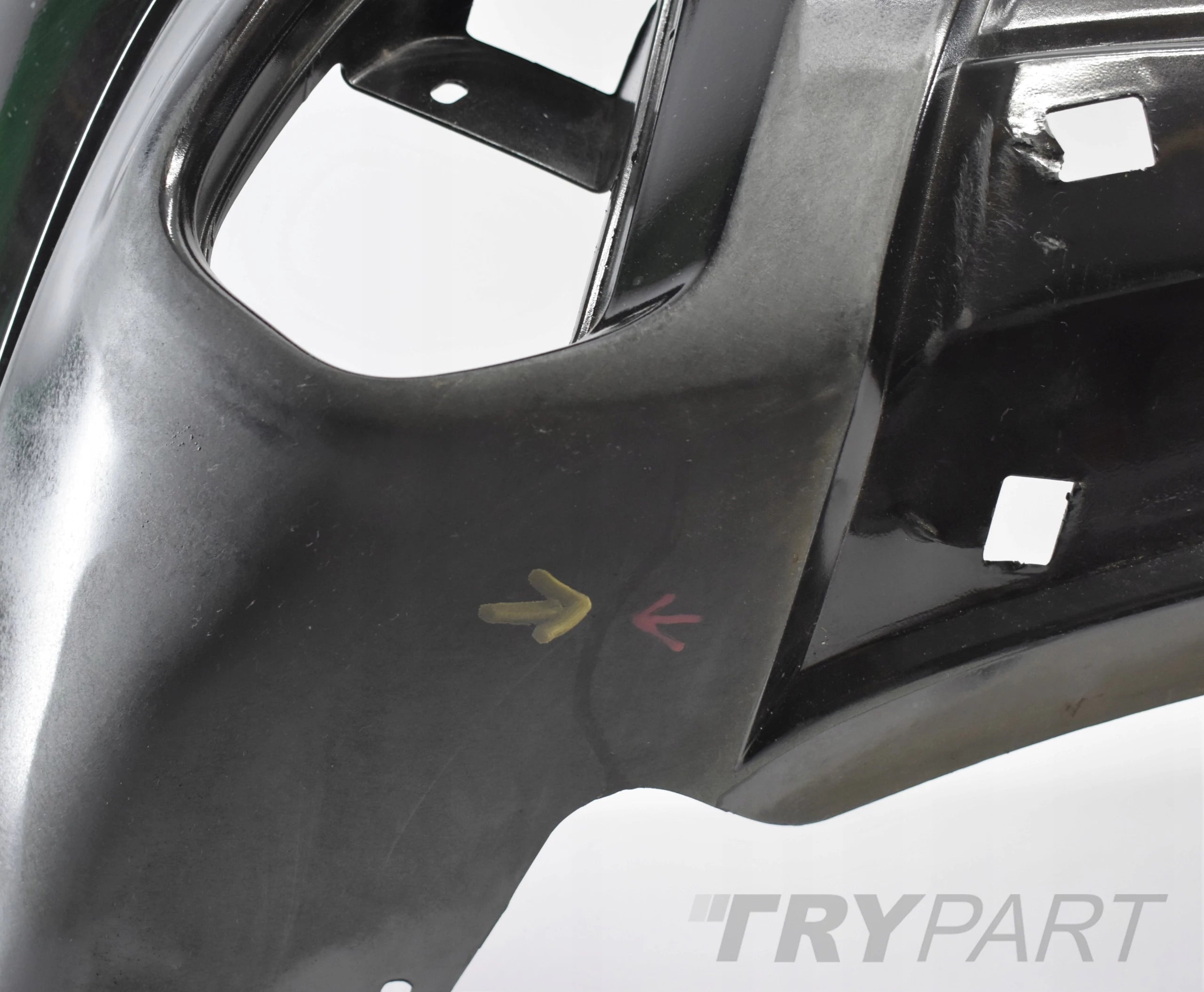 MITSUBISHI OUTLANDER III LIFT REAR BUMPER PAINTED!