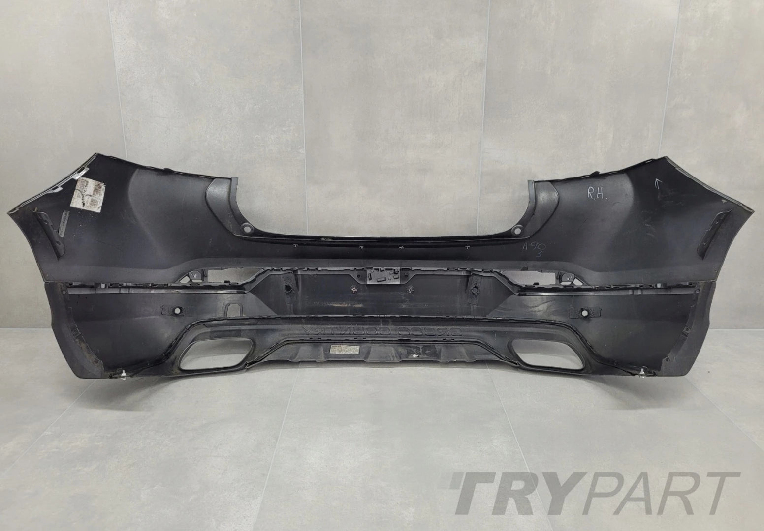 Rear bumper Volvo V40 Cross Country 12-16