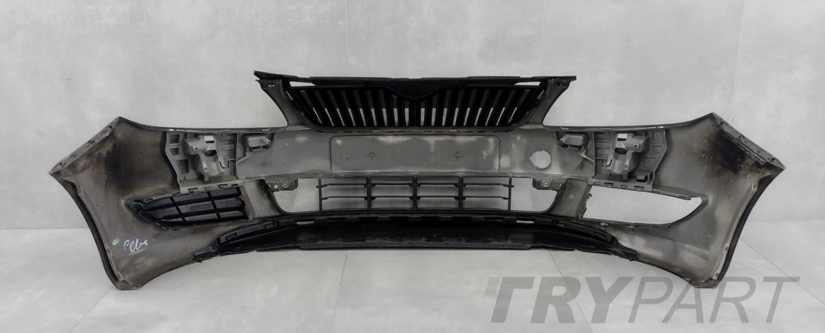 Front bumper Skoda Fabia 2 II 5J0 Lift 10-14