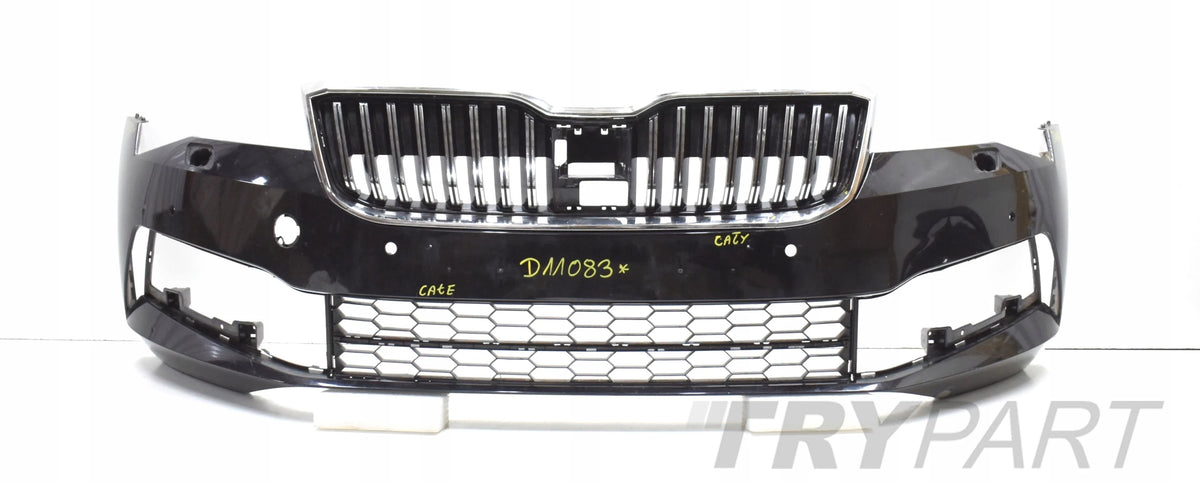 SKODA SUPERB III LIFT 3V FRONT BUMPER ORG + GRILLE