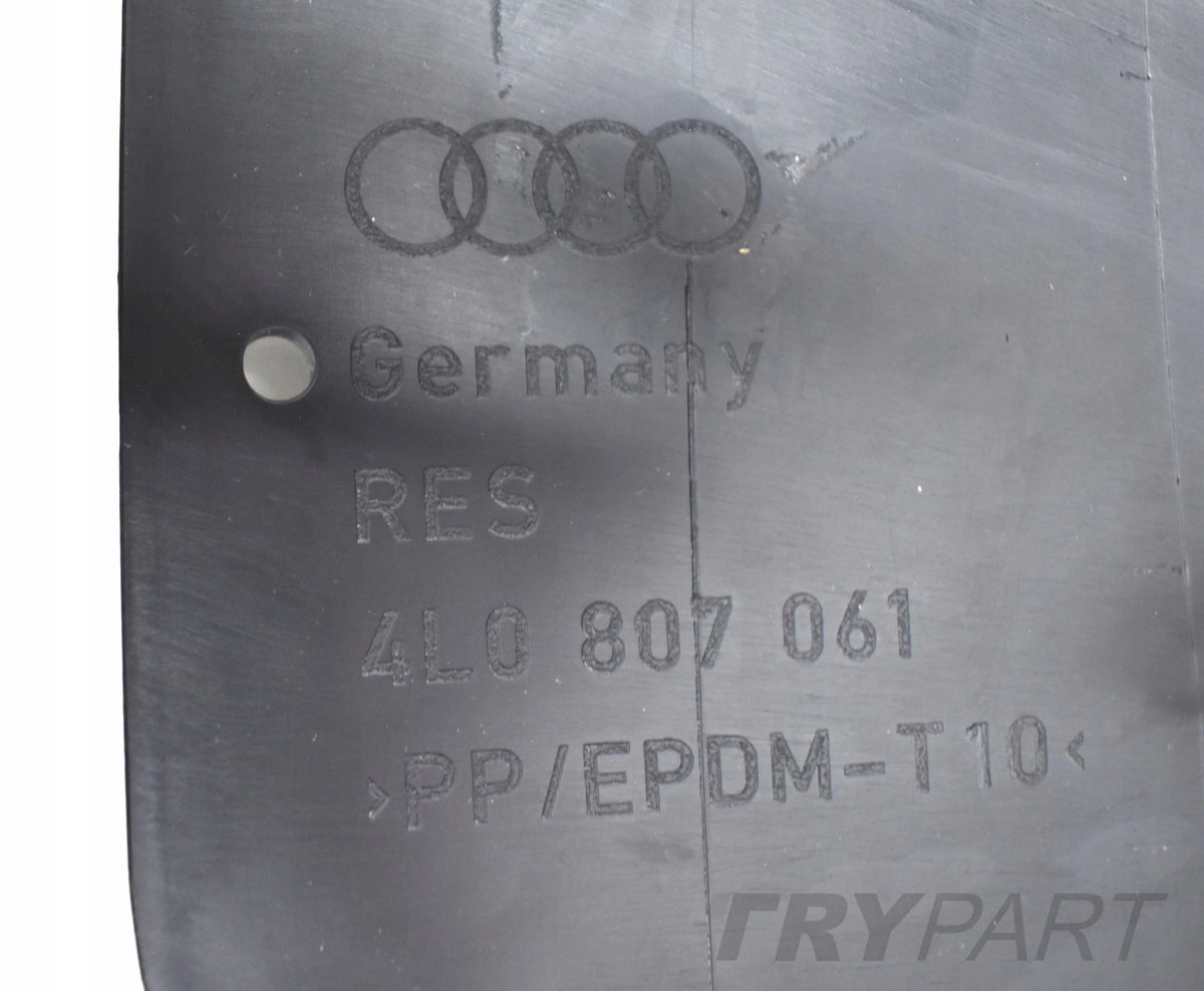 AUDI Q7 4L0 FRONT BUMPER LOWER SPOILER SKIRT SHIELD ORG NEW