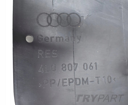 AUDI Q7 4L0 FRONT BUMPER LOWER SPOILER SKIRT SHIELD ORG NEW
