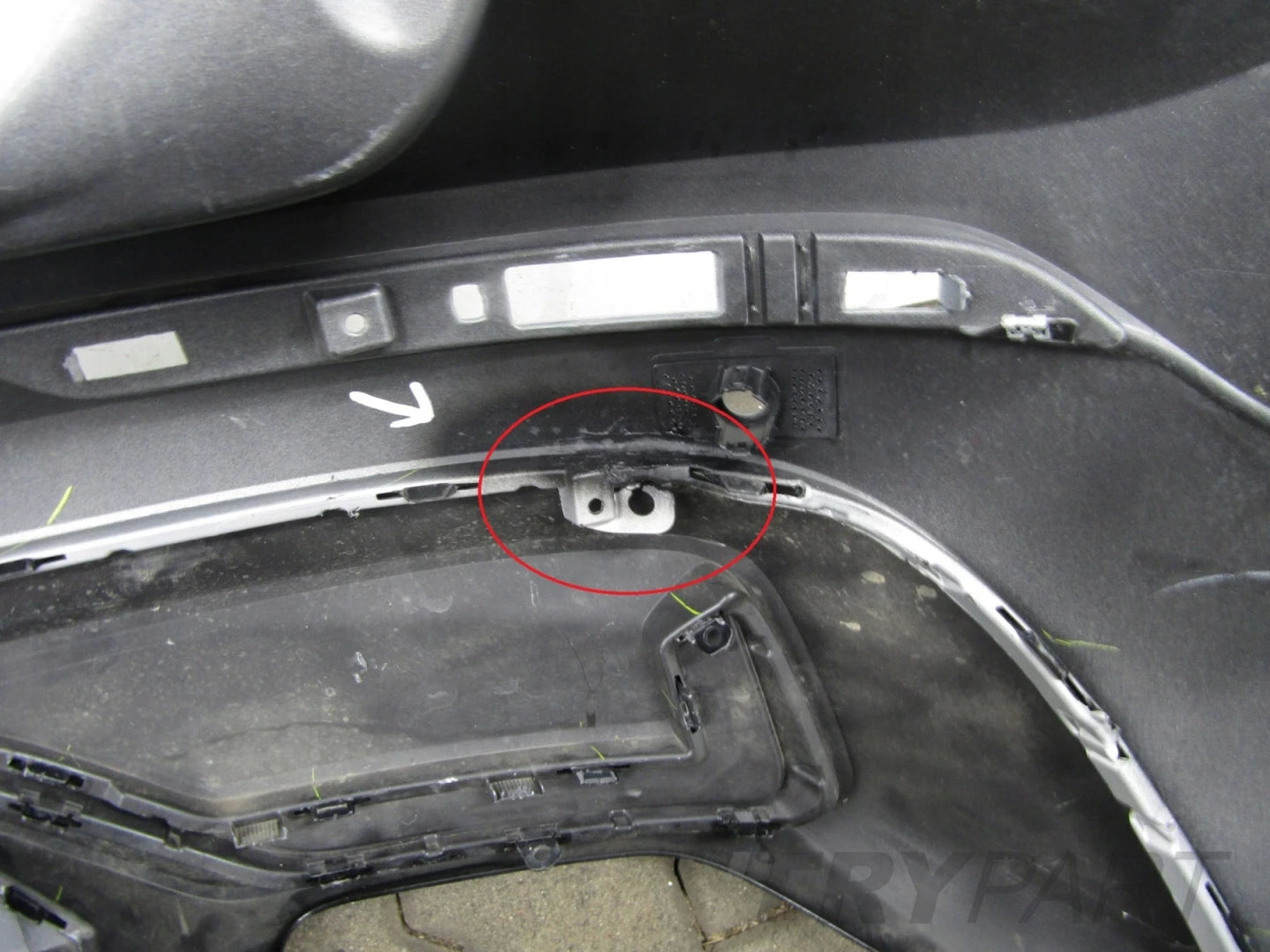 Rear Bumper for Volvo XC60 2 II R-Design Lift 21-
