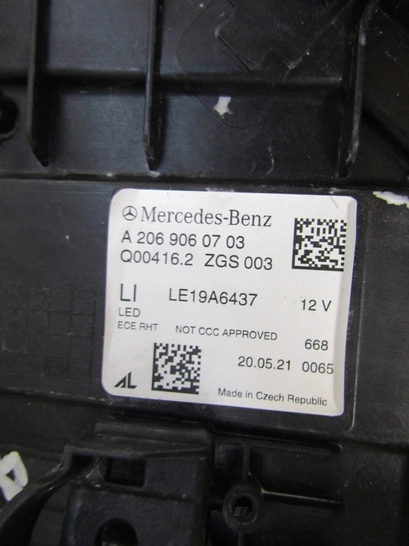 MERCEDES C-CLASS W206 LED HIGH PERFORMANCE 22- HEADLIGHT LH A2069060703