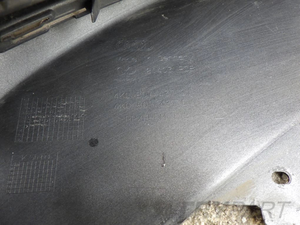 AUDI A6 C8 4K0 S LINE 18- Front Bumper