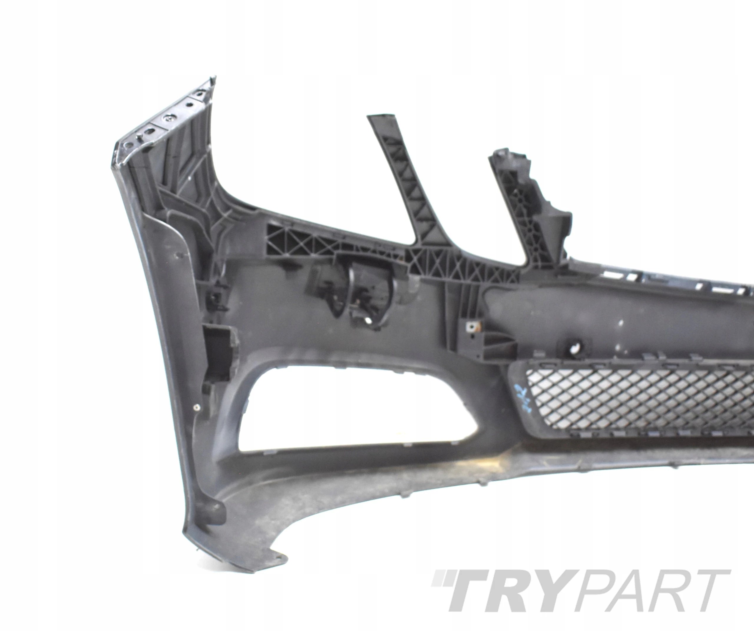 MERCEDES E-CLASS W212 FRONT BUMPER ORIGINAL + GRILLES