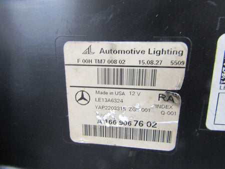 MERCEDES GLE 166 LIFT FULL LED ILS 15-19 RH RIGHT HEADLIGHT A1669067602