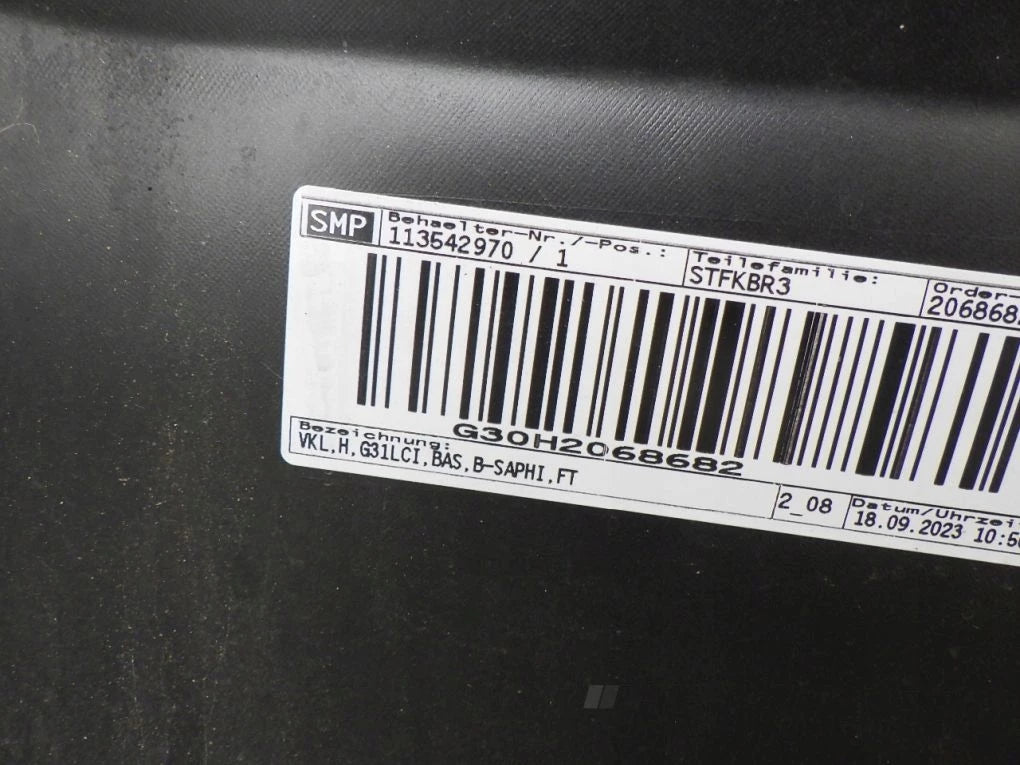 BMW 5 G31 KOMBI LIFT LCI 20- Rear Bumper