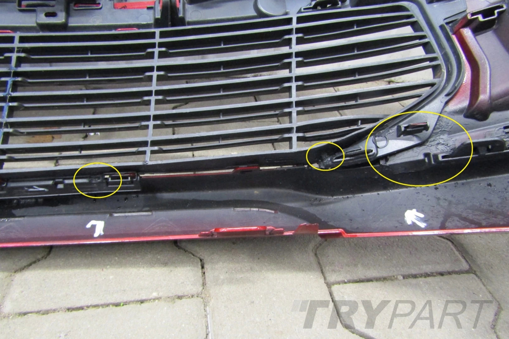 Front bumper Citroen C4 Picasso 2 II Lift 16-20