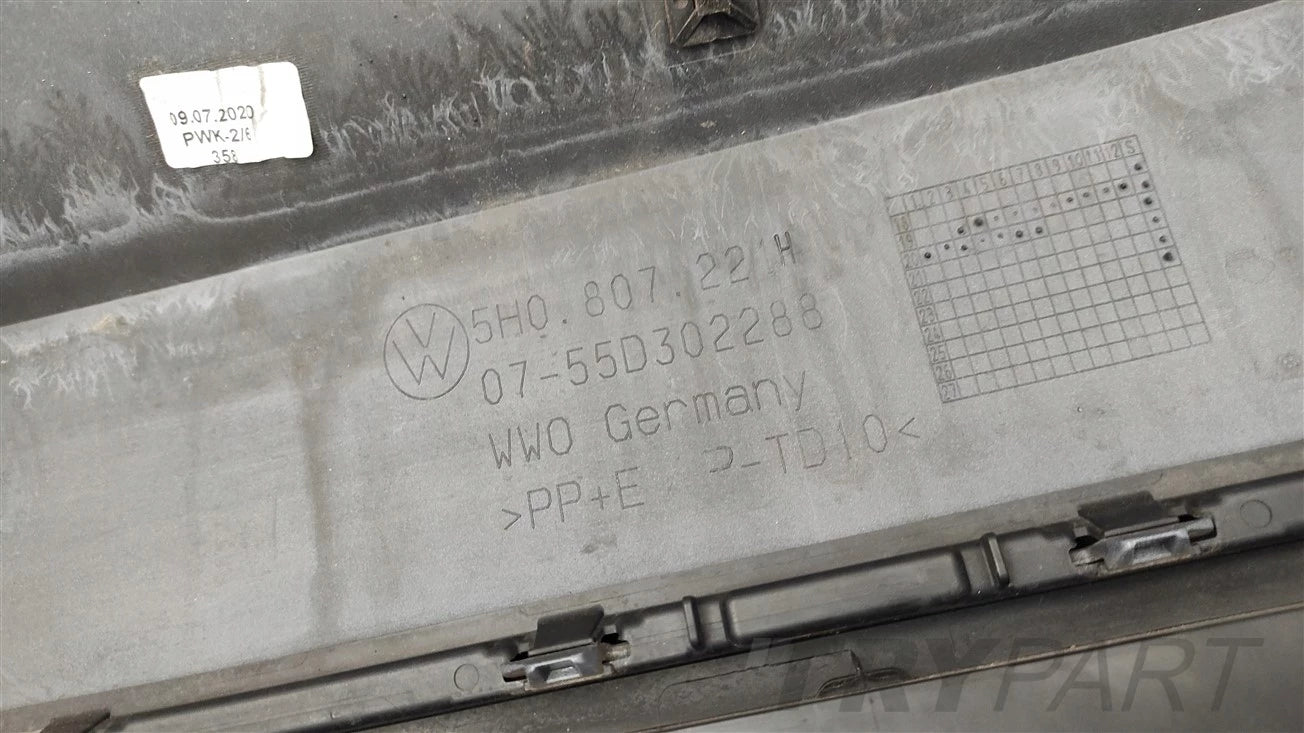 FRONT BUMPER VW GOLF 8 VIII 5H AFTER 2020 5H0807221H