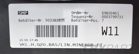 BMW 3 G20 REAR BUMPER ORG SEDAN