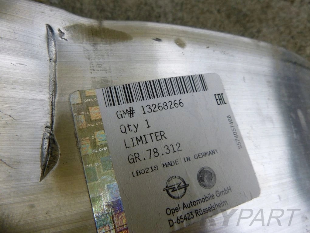 OPEL MERIVA B 2 II rear bumper beam