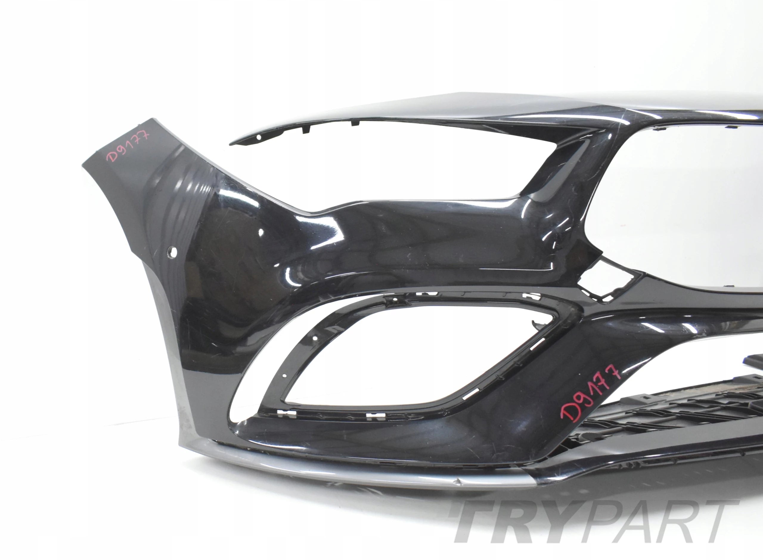 MERCEDES CLA W118 AMG FRONT BUMPER ORIGINAL + SIDES + SKID PLATE
