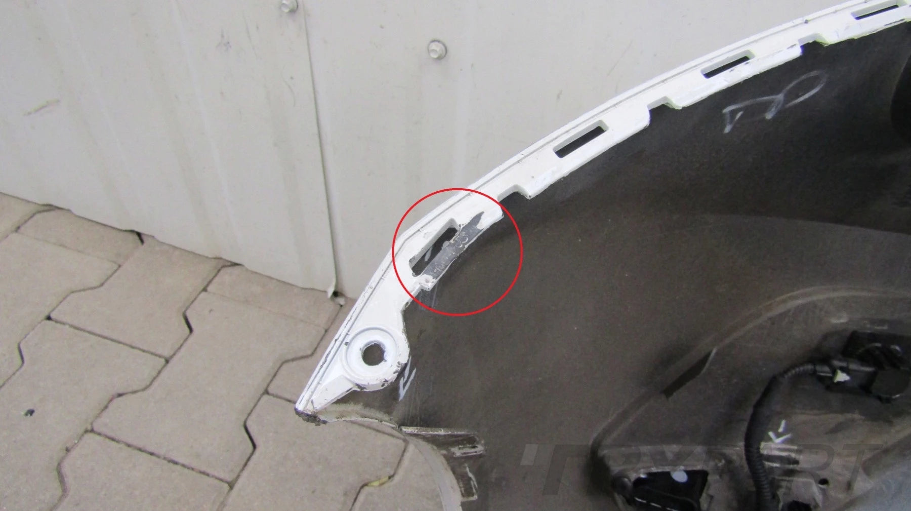 VW UP 1S6 Rear Bumper Facelift 2016- with 3 Parking Sensors