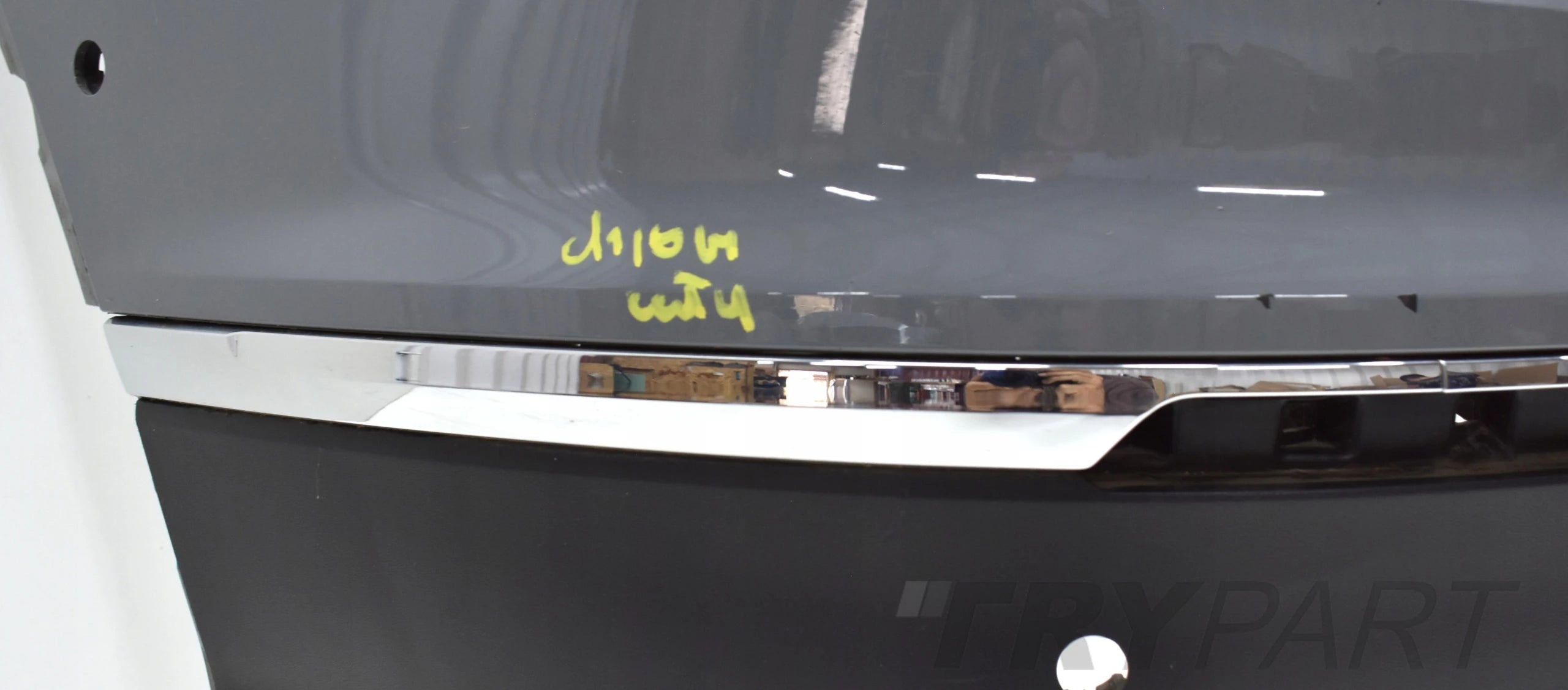VW TIGUAN II LIFT 5NA REAR BUMPER ORIGINAL + CHROME