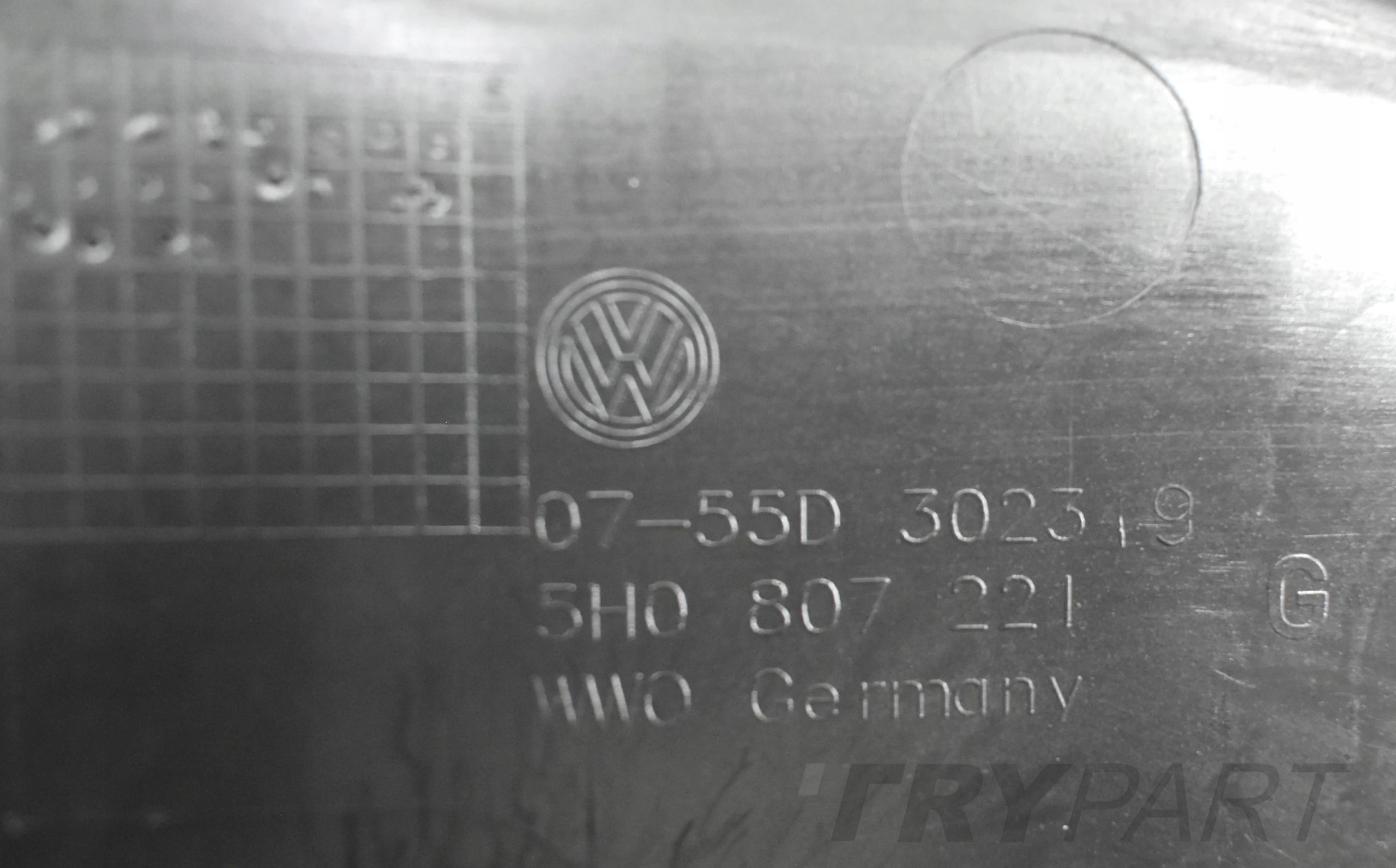 VW GOLF VIII 5H0 R-LINE FRONT BUMPER ORG + GRILLE