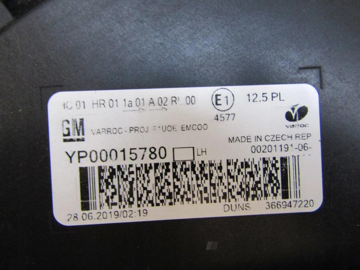 Front Lamp Opel Grandland STANDARD WITH LED LH 17-21 YP00015780