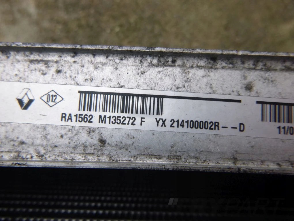 MEGANE III SCENIC 3 DCI water radiator air conditioning