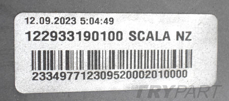 SKODA SCALA 657 REAR BUMPER ORG + BOTTOM