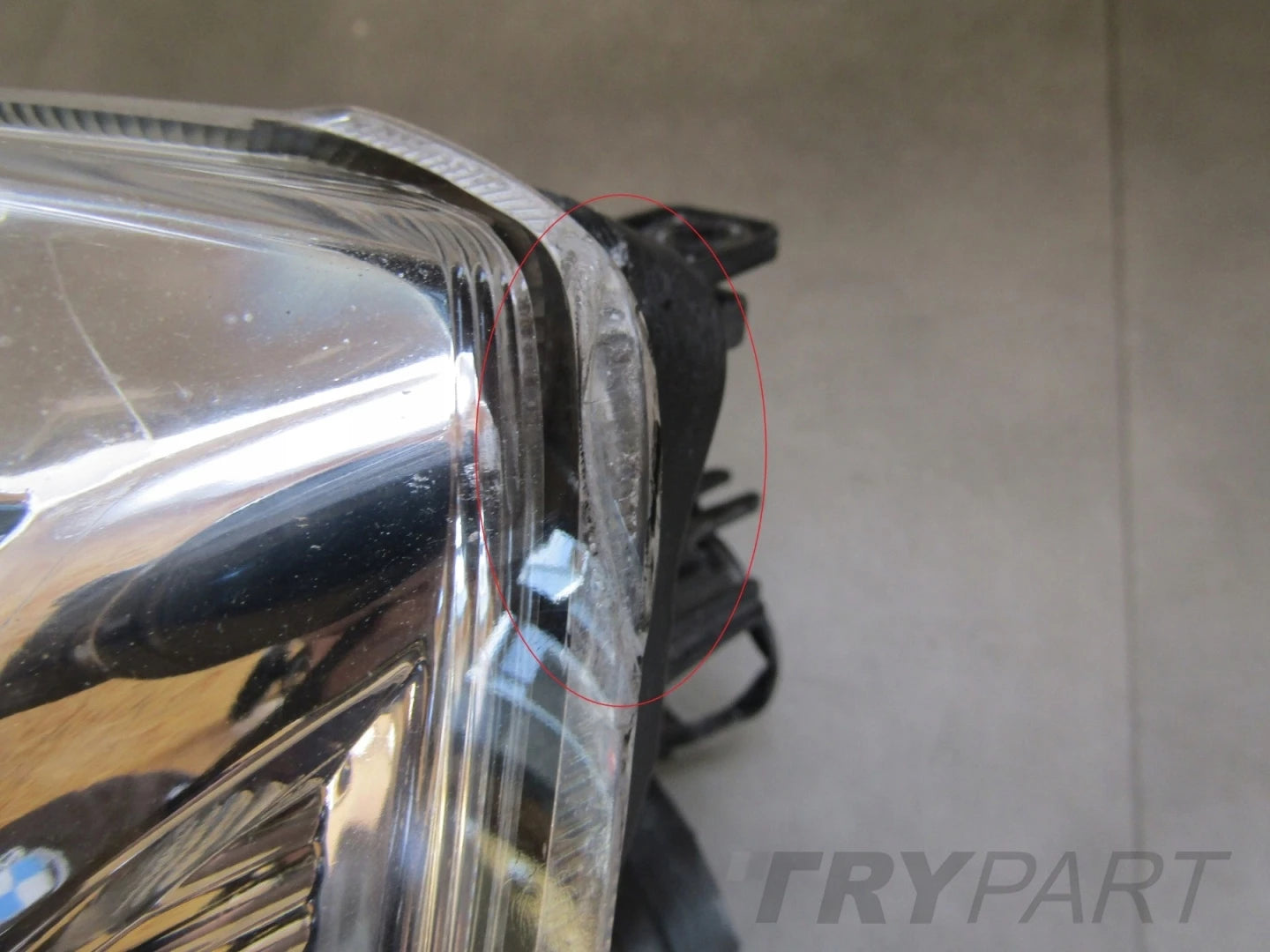 Headlight Nissan X Trail T31 LIFT STANDARD LENS 10-13 LH LEFT