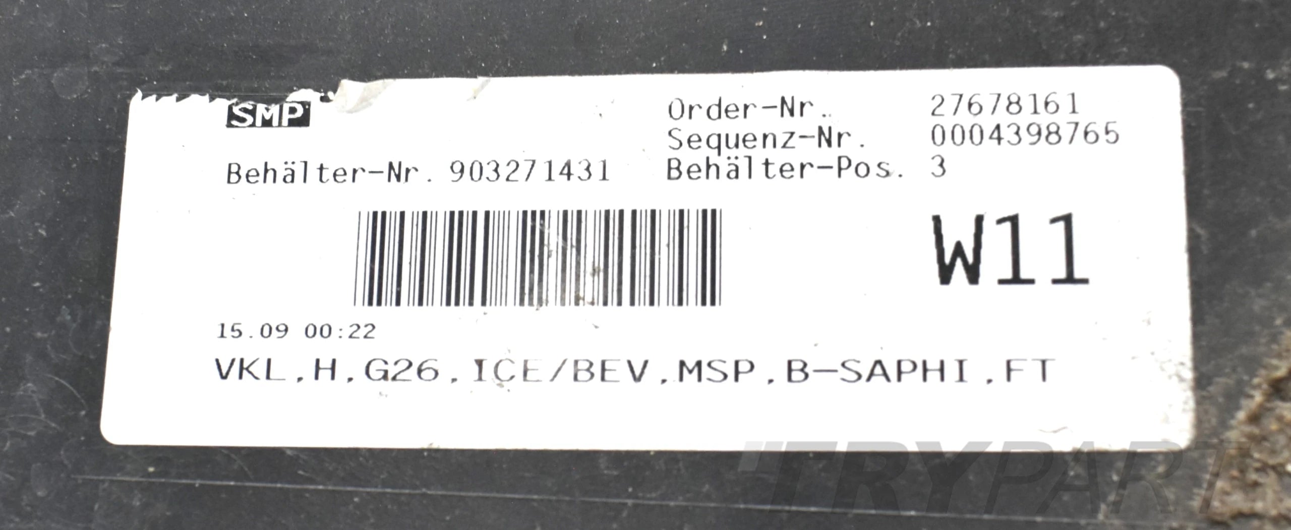 BMW 4 G26 M PACKAGE REAR BUMPER ORG