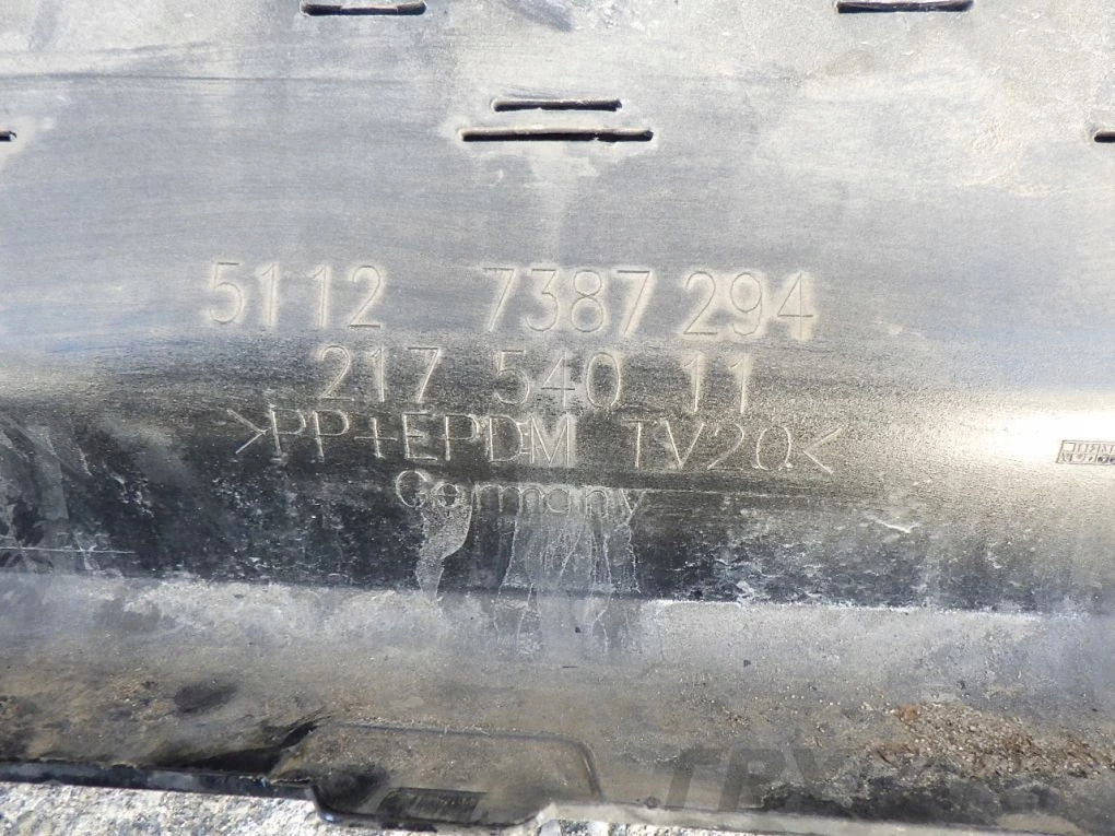 BMW 5 G30 SEDAN 2017- Rear bumper