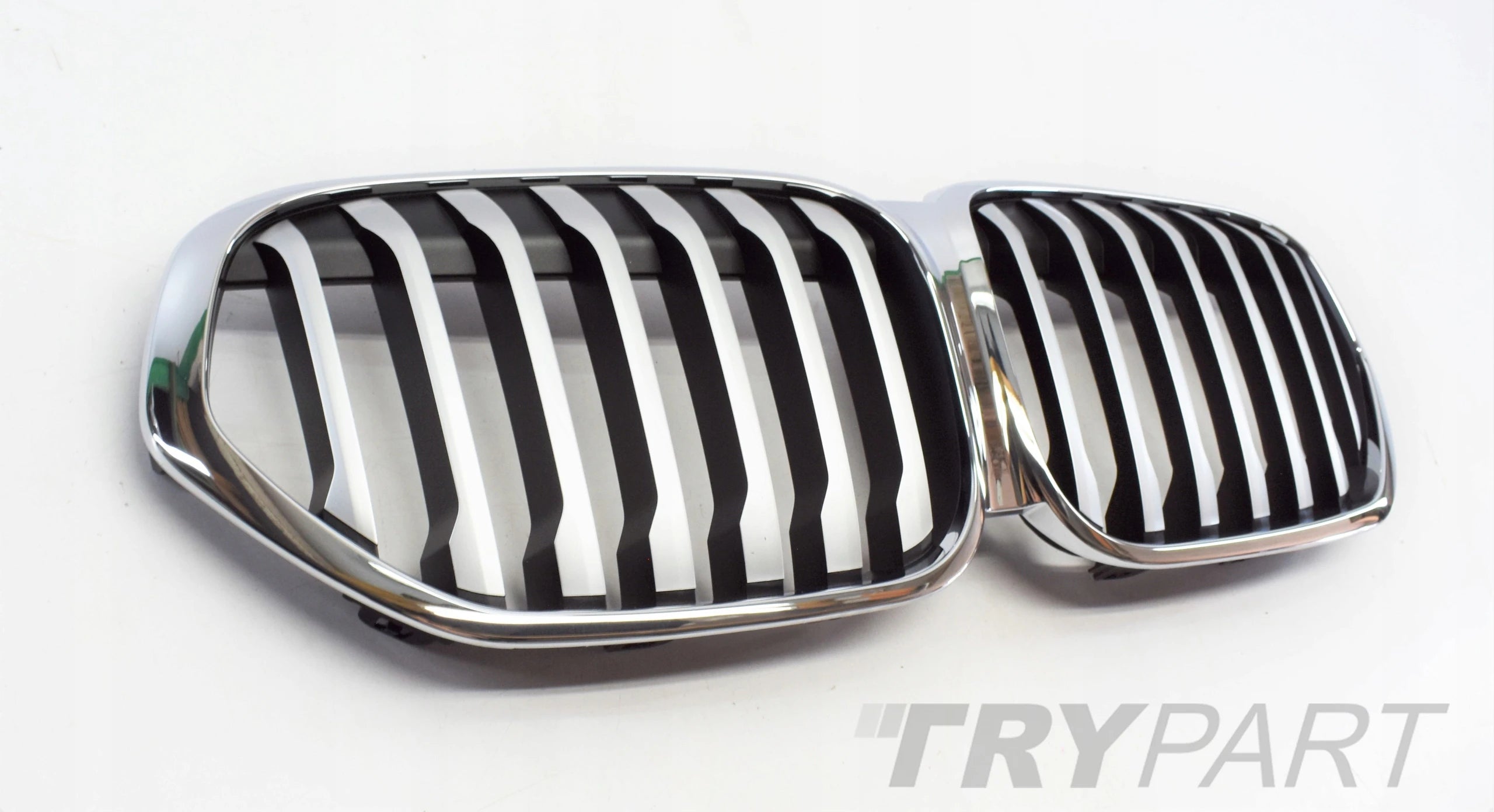 BMW X1 F48 LIFT LCI CHROME GRILLE KIDNEY NEW