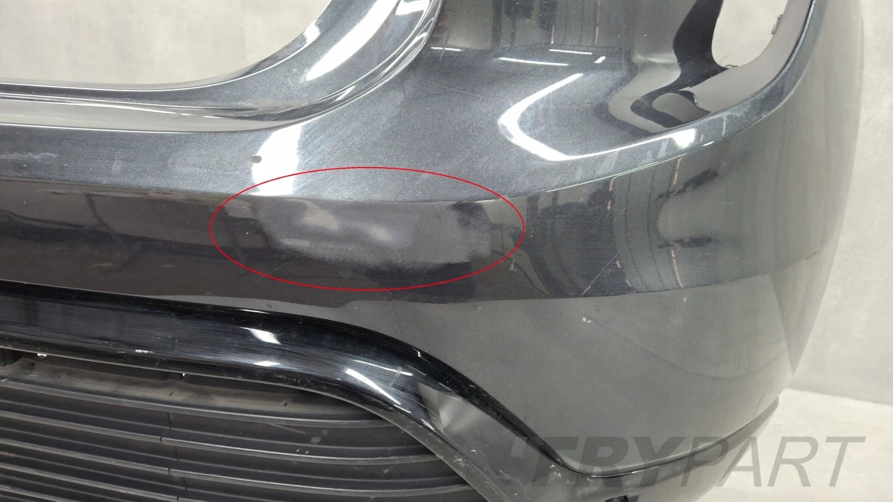 Rear Bumper Porsche Macan II 95C S 24- / + Skids + 1x PDC Sensor